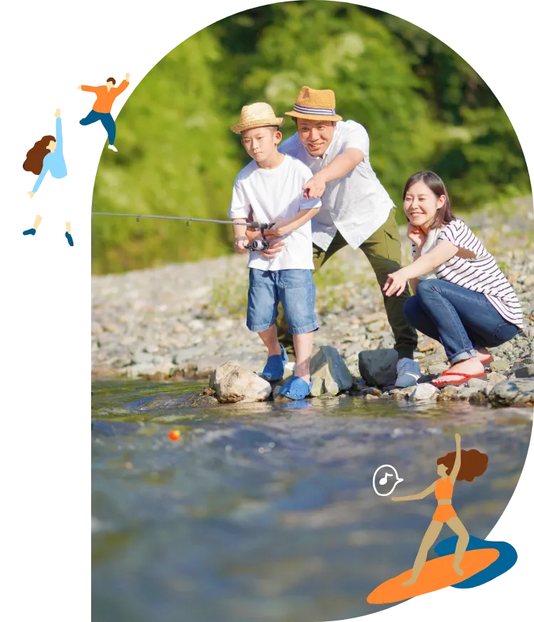 夜をワイワイ楽しむイメージ画像