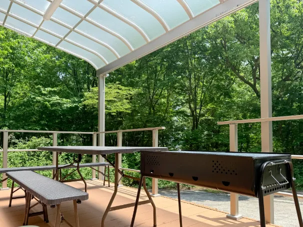 葉隠庵 離【HANARE】のテラス