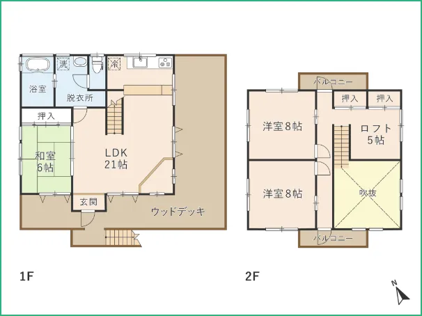 THE 森大将の間取り図