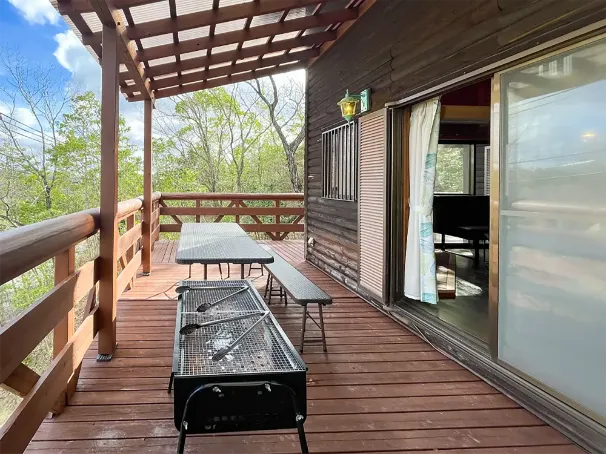 THE 森大将のBBQウッドデッキ