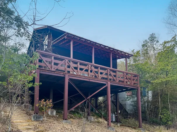 ログハウス THE 森大将の外観