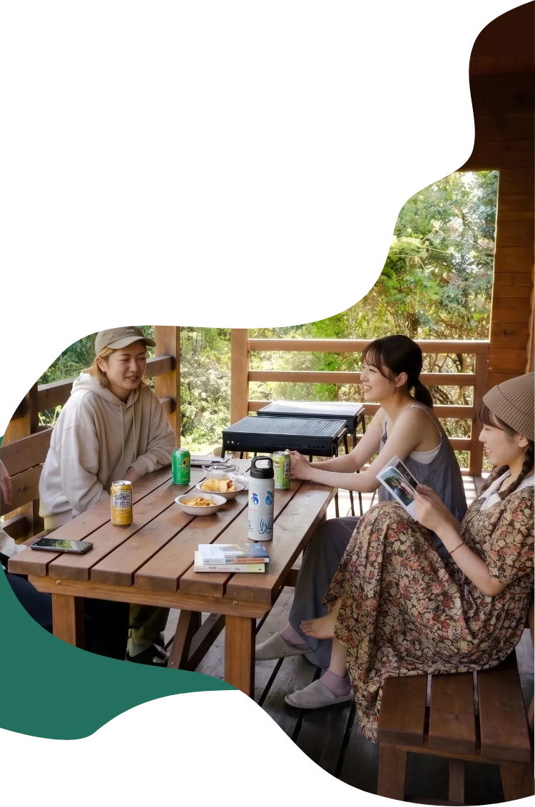 琵琶湖エリアの貸別荘の外観イメージ