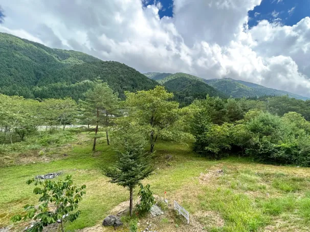 鯖山荘 山川-Sansen-の2階からの景色