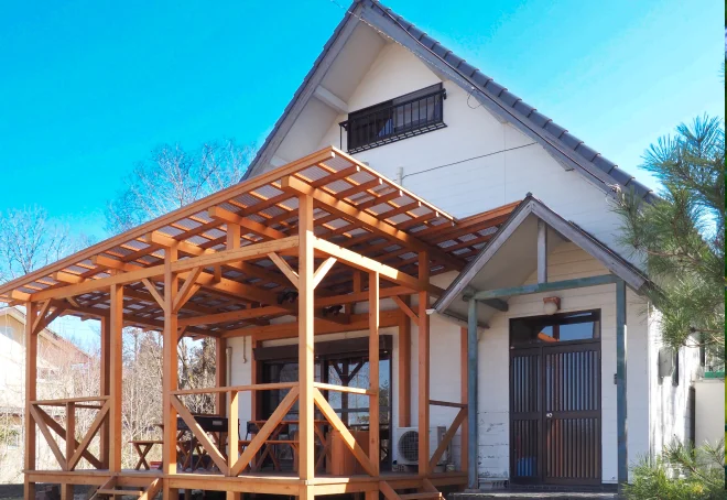 貸別荘 森と丘のお宿 Toju 高島の外観