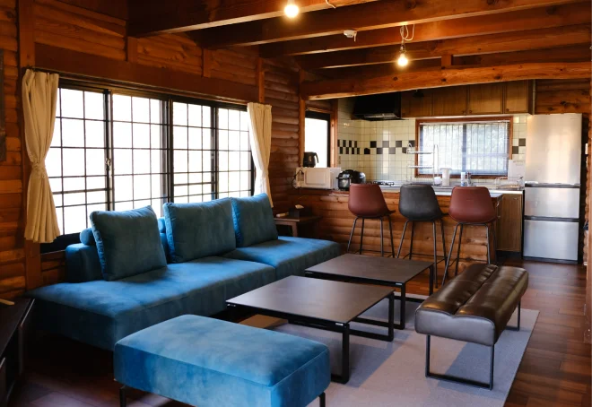 森と丘のお宿 Toju 高島のリビング