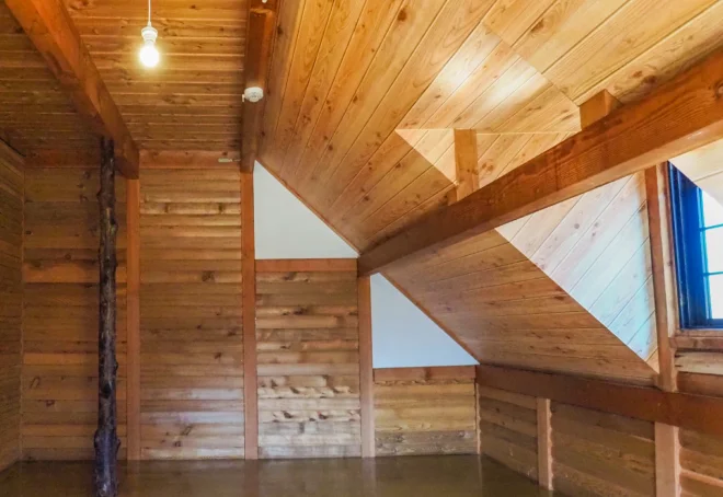 森と丘のお宿 Toju 高島の寝室（8帖）