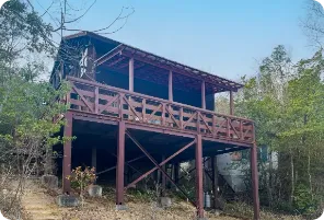 ログハウス THE 森大将の外観