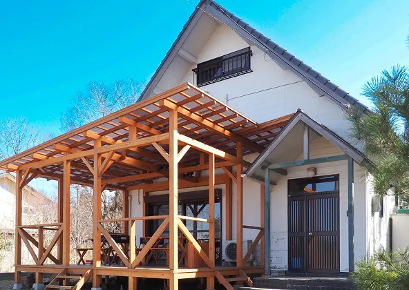 貸別荘 森と丘のお宿 Toju 高島の外観